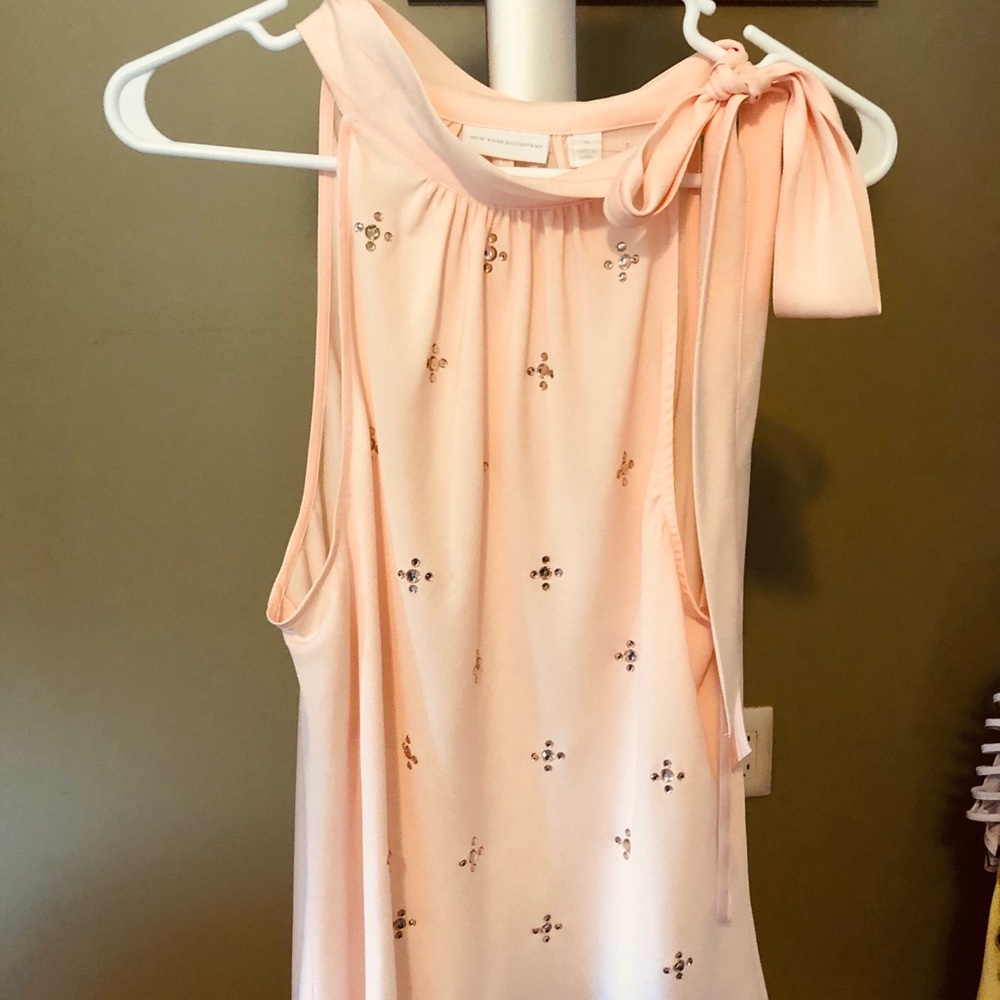 Peach colored top
